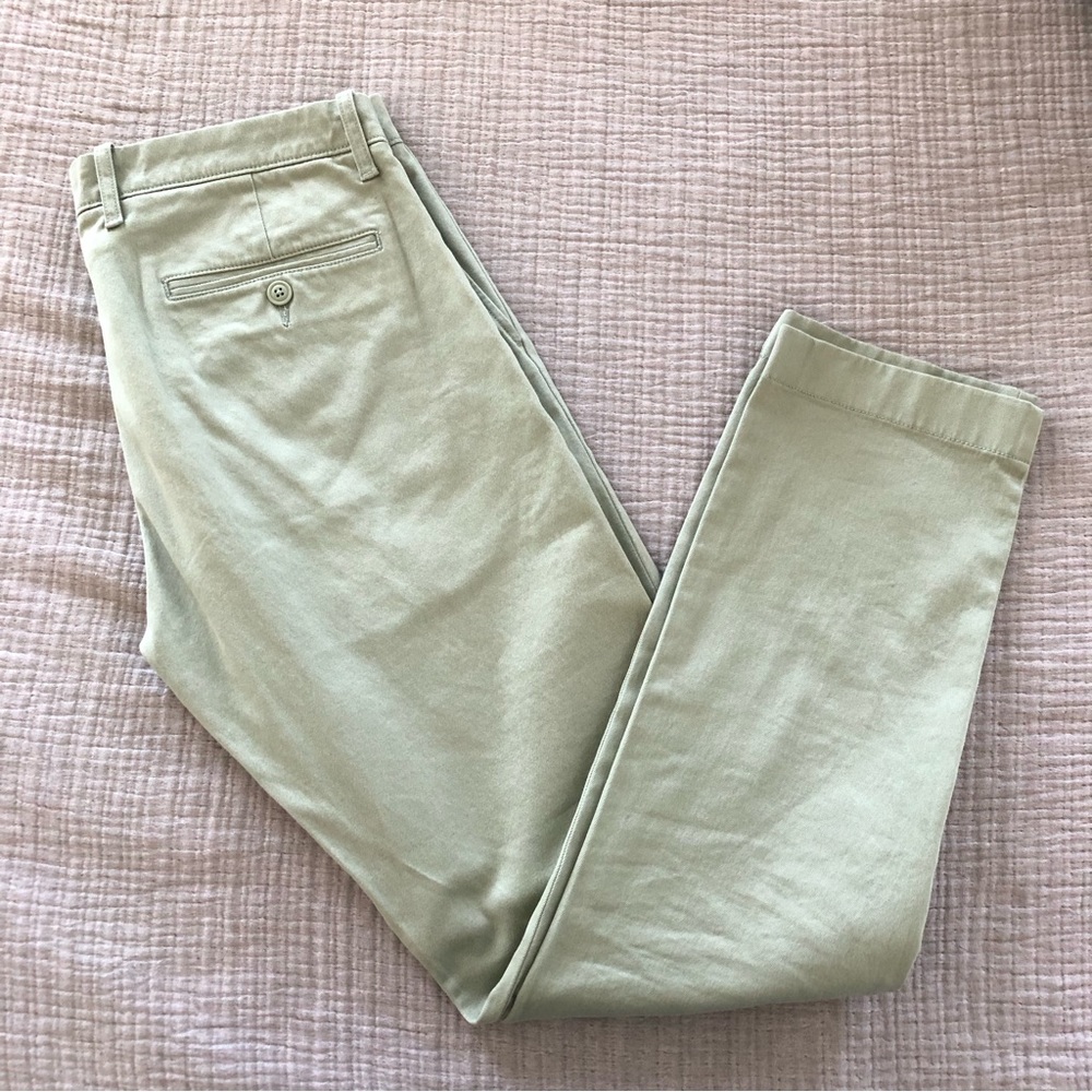 J. Crew Men’s 484 Slim-Fit Stretch Chino Pant Sage Green 30x30